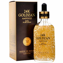 Tinh Chất 24k Goldzan Ampoule 99.9% Pure Gold 100ml chính hãng Skinature Hàn Quốc