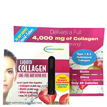 Liquid Collagen dạng nước Easy-to-take Drink Mix Applied Nutrition của Mỹ 30 ống x 10ml