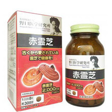 Viên uống Nấm linh chi đỏ Nhật Bản Reishi Noguchi 2000mg 240 Viên