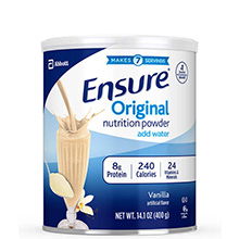 Sữa Bột Ensure Original Nutrition Powder 400g của Mỹ