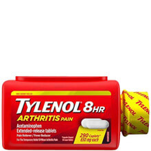 Thuốc hạ sốt Tylenol 8Hr Arthritis Pain 650mg 290 viên Mỹ - Giảm đau khớp