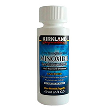 Thuốc Mọc Tóc, Mọc Râu Minoxidil 5% Kirkland Signature 1 chai 60ml của Mỹ