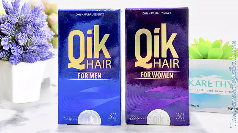 Thuốc mọc tóc QIK Hair St.Paul Brands của Mỹ 30 viên